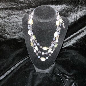 Elegant Multi-Color Beaded Necklace